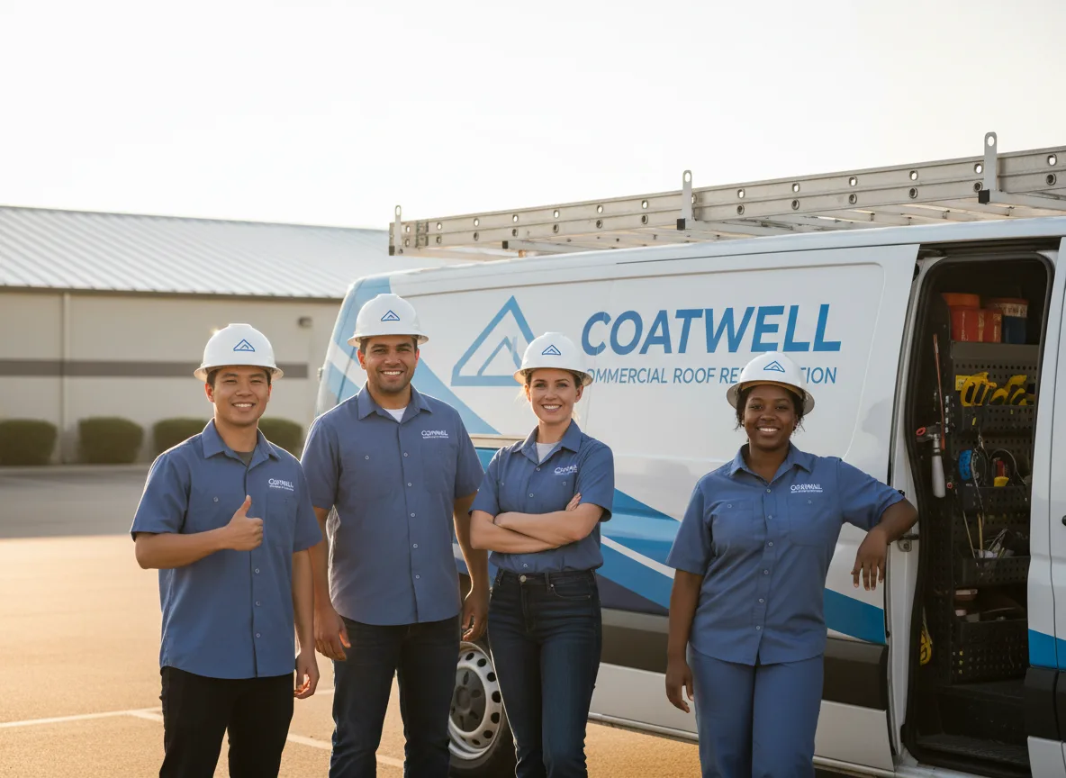 Commercial roof coating company in Rodney, MI